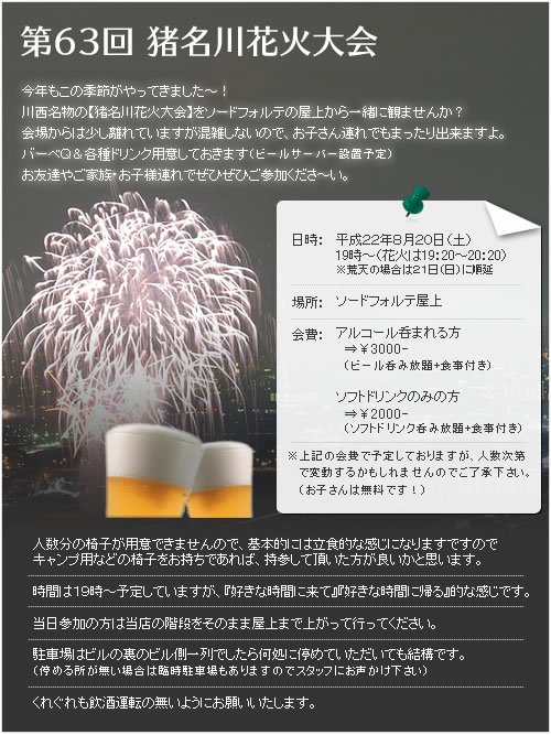 猪名川 花火大会